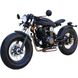 Мотоцикл скрамблер Skymoto Diesel 200 Cafe Racer, черный мат