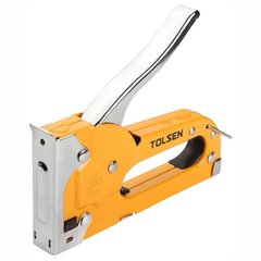 Metal stapler Tolsen 43022 under a staple, 4-8 mm