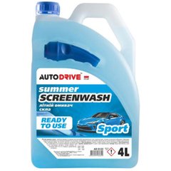 Auto Drive Sport summer windshield washer, 4 l