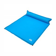 Samonafukovací matrac Skif Outdoor Duplex, modrý