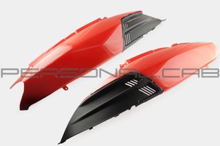 Plastic Viper Storm 2007 rear side pair, red