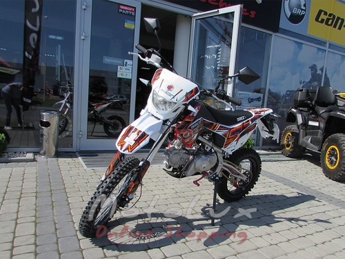 Мотоцикл Geon X-Ride Enduro125 Sport, оранжевый, 2023