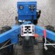 Egytengelyes diesel önindítós kistraktor Forte MD 121EGT, 12 LE, blue + talajmaró