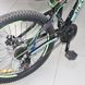 Bicykel pre teenegerov Benetti 24 Forte DD koleso 13" 2018, Čierno-zeleny