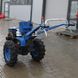 Diesel Walk-Behind Tractor Forte MD 121EGT, Electric Starter, 12 HP, Blue + Rotavator