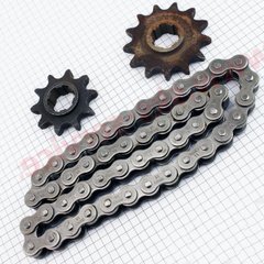48L chain + Z = 10 star + Z = 13 star for a motor tractor