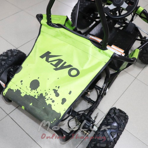 Elektrický kočík Kayo ES70, zelený, 2023