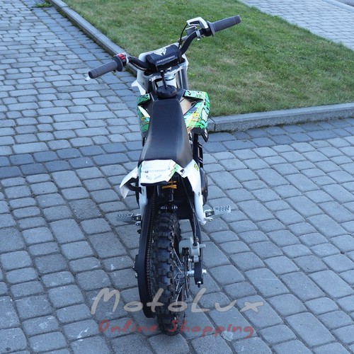 Elektromos motorkerékpár YCF 50E, fehér és zöld