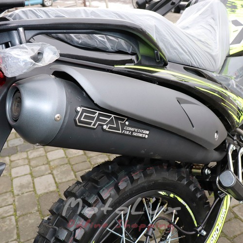 Motocykel Forte Cross 300, zelená
