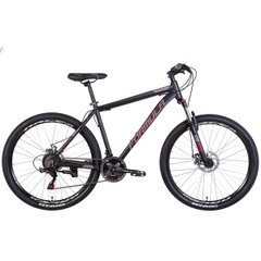 Гірський велосипед AL Formula Motion AM DD, колесо 27.5, рама 17, black n red, 2022