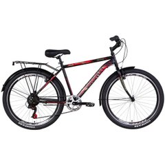Горный велосипед ST 26 Discovery Prestige Man Vbr, рама 18, 2021, черно-красный из хаки