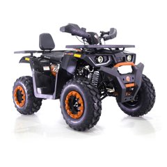 Квадроцикл Forte Braves 200 Lux, чорний з помаранчевим