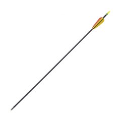 Bow arrow Man Kung MK FA30 fiberglass, black