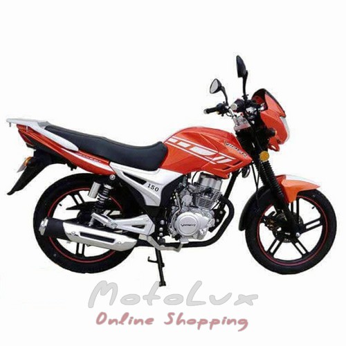 Motorcycle Viper V 150 A, Black-red