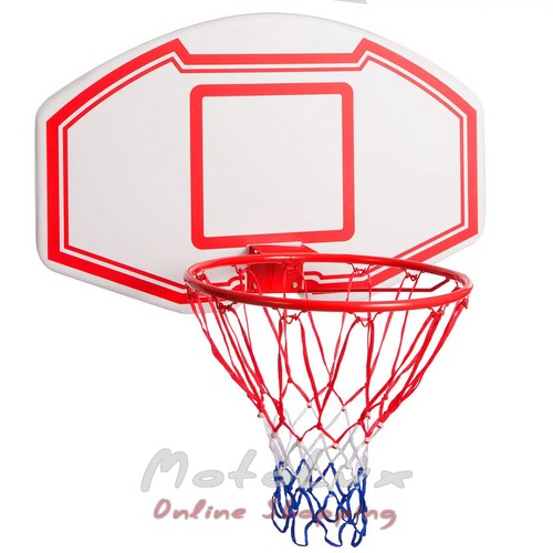 Basketball shield with ring and net SP Sport S005