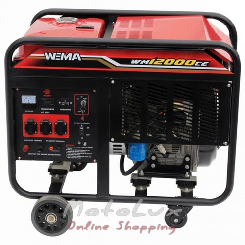 Dieselový generátor Weima WM 12000CE1, 12 KWT, elektrostarter