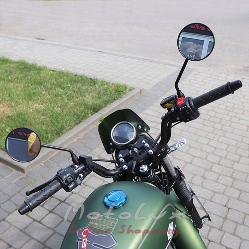 Мотоцикл Geon Unit S200, зеленый, 2023