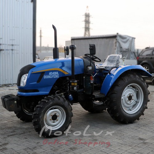 Traktor DongFeng 404 DHL, 40 HP, 4x4, 4 valce, posilňovač riadenia
