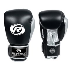 Boxerské rukavice EV-10-1103 / PU 10oz, čierne a sivé