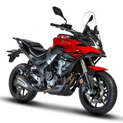 Мотоцикл турист Voge 500DS DS7 Adventure, 2021, чорно-червоний