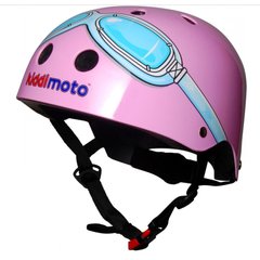 Шлем детский Kiddimoto очки пилота (48 - 53 cм) pink