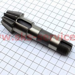Gearbox shaft secondary Z = 9 for walk-behind tractor 186F