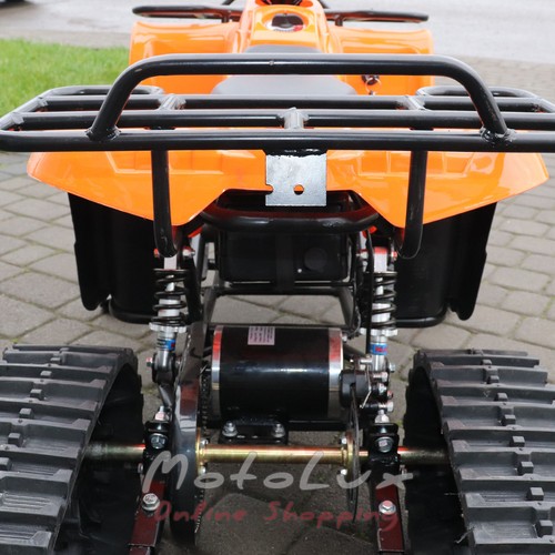 Detská elektrická štvorkolka E-ATV model ET1000-36, oranžová