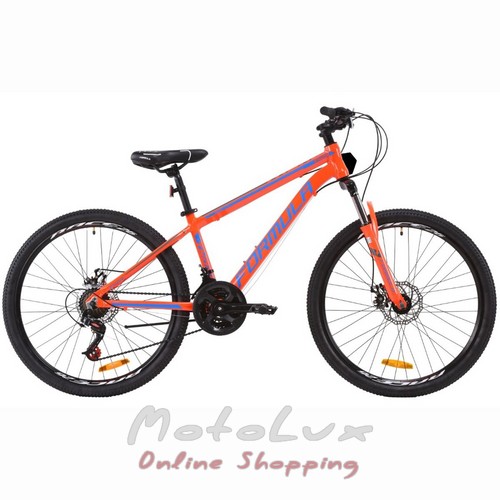 Гірський велосипед Formula Thor 2.0 AM DD, колеса 26, рама 14, 2020, orange n blue