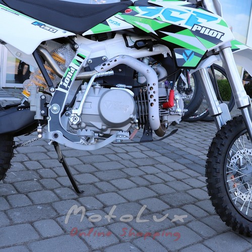 Мотоцикл YCF Pilot F150 , бело-зеленый