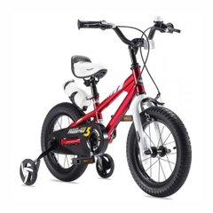 Gyermek kerékpár RoyalBaby Freestyle, 14-es kerék, piros