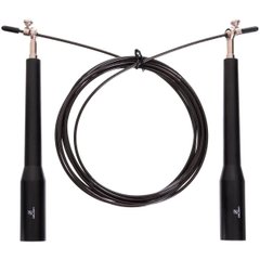 Crossfit high-speed rope with a hinged bearing and a steel cable Zelart FI 2563, length 3m