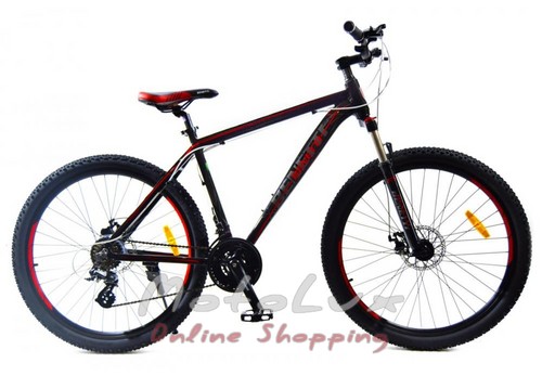 Horský bicykel Benetti Special DD Falcone, koleso 27.5, rám 19, 2019, black n red
