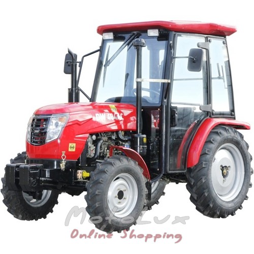 Traktor DW 404 АC, 40 HP, 4x4, 4 valce, 2 hydraulické vývody, kabína