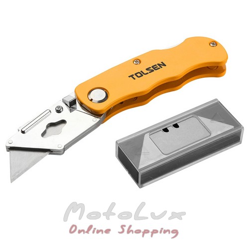 Folding knife Tolsen 30007, SK5, aluminum