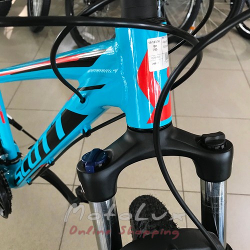 Horský bicykel Scott Aspect 750, kolesá 27,5, rám XS, 2019, blue n red