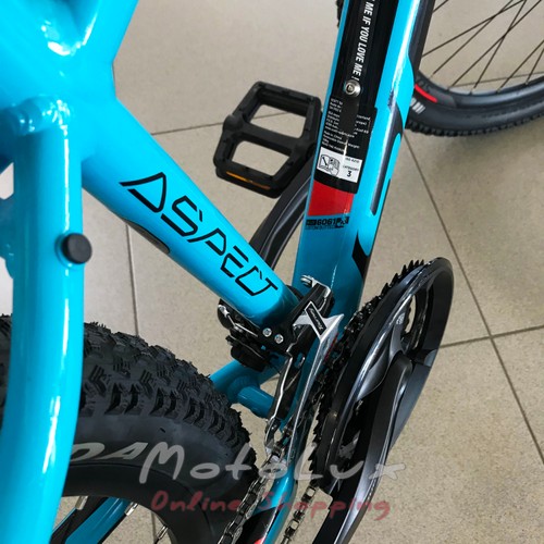 Hegyikerékpár Scott Aspect 750, 27,5", keret XS, 2019, blue n red