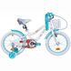 Children's bike Formula Cream 16, White-blue, V-Brake (Vbr)