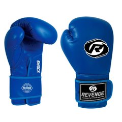 Боксерські рукавички EV-10-1134/ PU 10унц, сині
