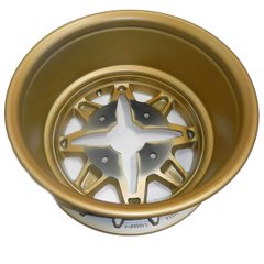 Golden wheel disk for BRP Maverick X3 ATV, 705402357