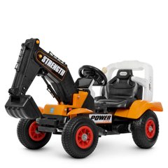 Трактор дитячий Bambi M 4260ABLR 7 2, 4G, надувні колеса, MP3, світло, музика, оранжевий
