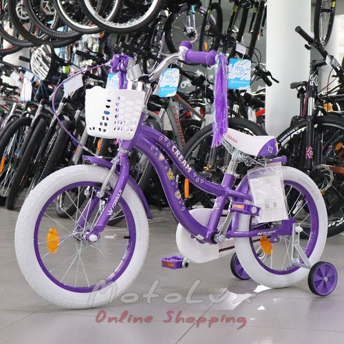 Children's bicycle Formula 16 Cream, frame 8.5, AL, violet, 2022
