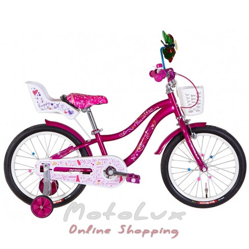Children's bicycle Formula 18 Alicia, frame 9, raspberry, 2022