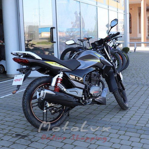 Мотоцикл дорожній Hornet GT200, чорно-сірий