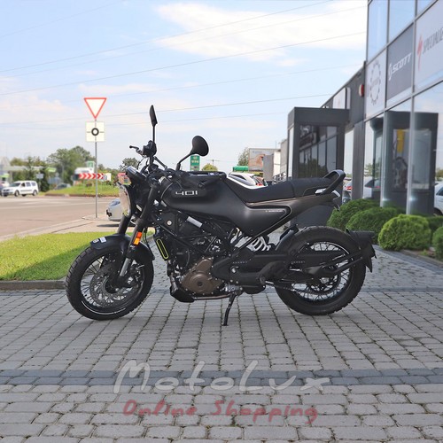 Motocykel Husqvarna Svartpilen 401, 44 hp, čierna, 2023