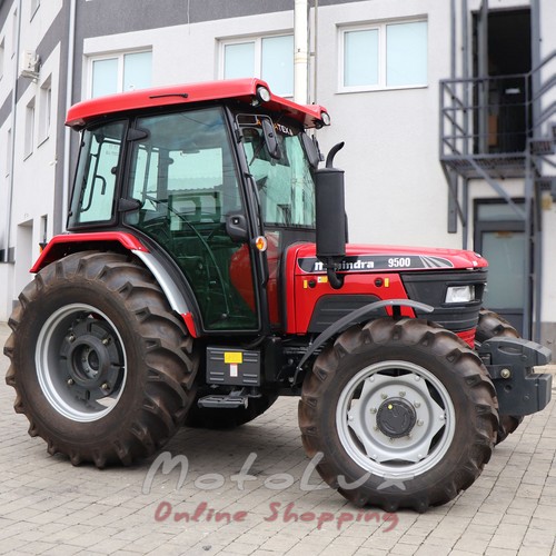 Traktor Mahindra 9500 4WD, 92 HP, 4x4, kabin, A/C