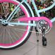 Cestný bicykel Neuzer Sunset, 26 kolies, 17 rám, tyrkysovo ružový