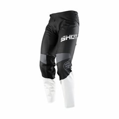 Shot Racing Motorcycle Pants, Size 30, Black and White