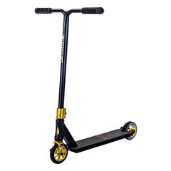 Stunt scooter Crosser Titan 4.7, wheel 110 mm, black with gold