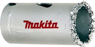 Коронка карбидвольфрамовая Makita, для мягкой плитки, D-51188, 33 мм