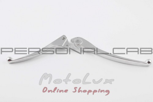 Steering levers Honda Dio ZX AF35, bare, disc / drum, chrome